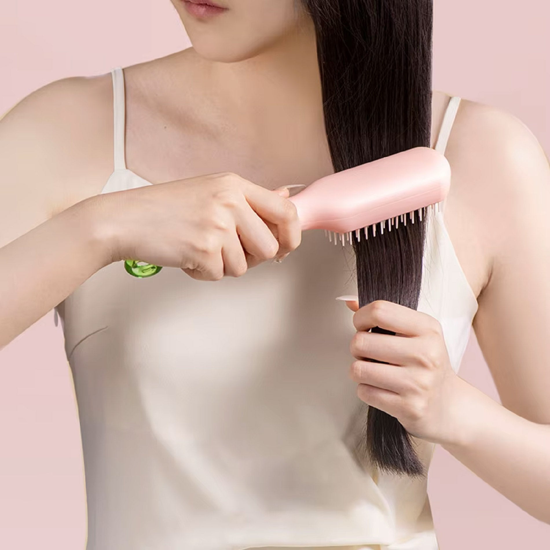 Cepillo Retráctil Peine Autolimpiante