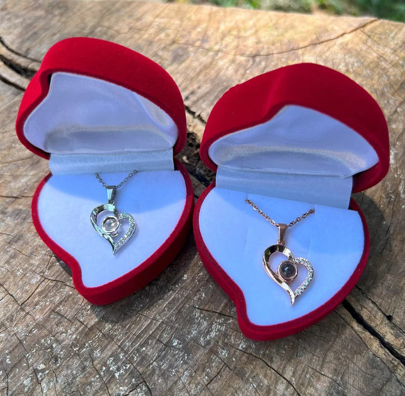 Collar Te Amo 100 Idiomas +CAJALUJO