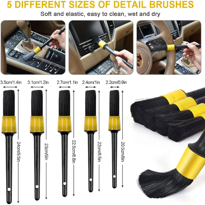 Kit De Limpieza Para Carro 20 Piezas