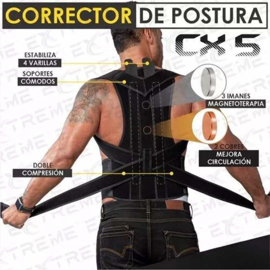 Corrector De Postura Premium Unisex Cx-5