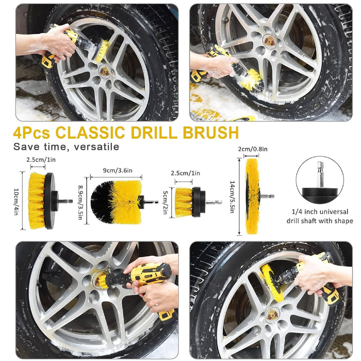 Kit De Limpieza Para Carro 20 Piezas