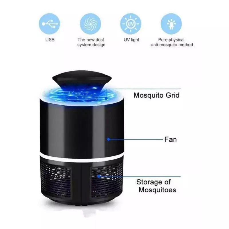 Mata Mosquito Electrico Usb Lampara